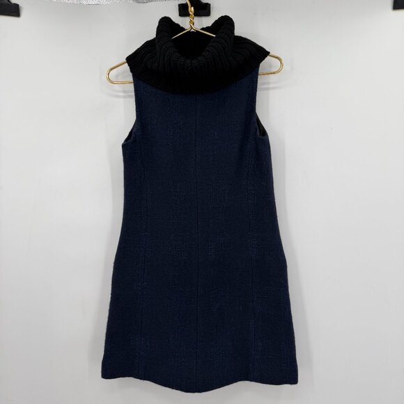 Theory Tadako Novelty Wool Turtleneck Winter dress Size 2 - Picture 5 of 14